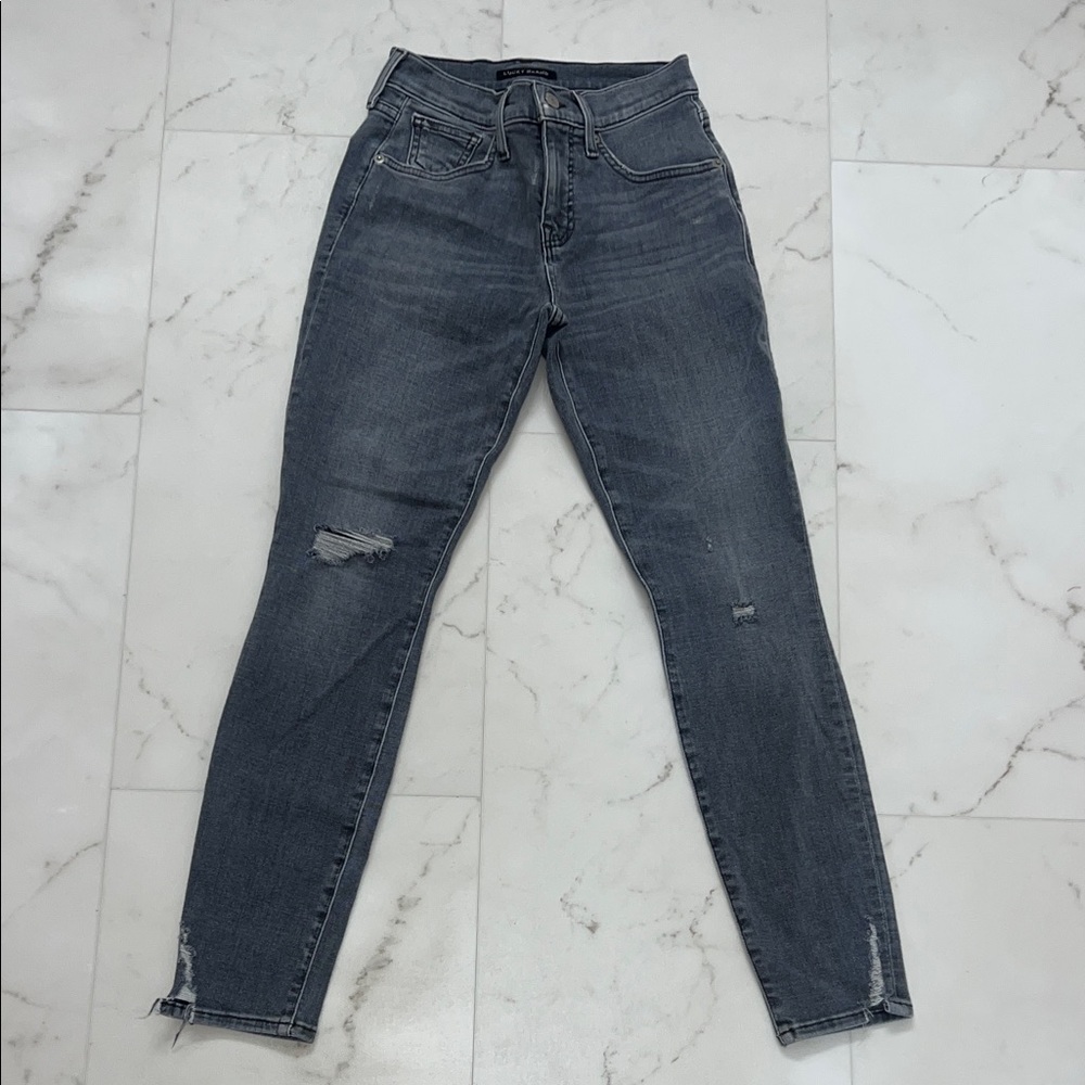 Lucky Brand Women's Skinny Jeans - Charcoal Gray Wash